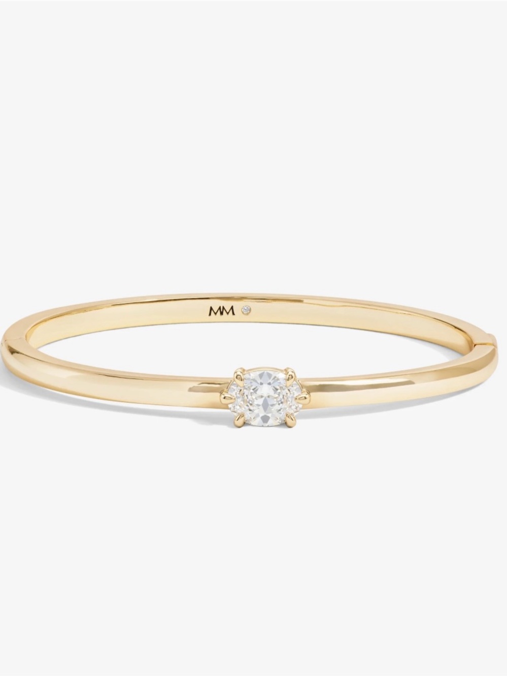 Melinda Maria She's on Point Cuff Gold Size Small